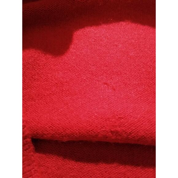 Lord Jeff VTG V Neck Sweater Red Orlon DuPont Mens Large 100% Supersoft EUC - Picture 5 of 6